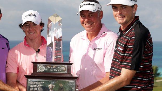 Current major champions Rory McIlroy, Darren Clarke and Keegan Bradley will all be in action at Royal Portrush