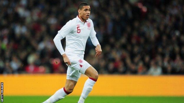 England defender Chris Smalling