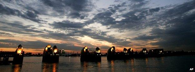 Thames flood barrier (Image: AP)