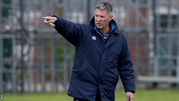 Glasgow Warriors head coach Sean Lineen