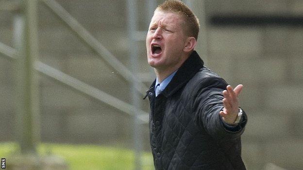 St Johnstone manager Steve Lomas