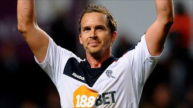 Bolton Wanderers captain Kevin Davies