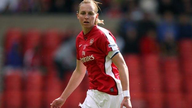 Former England defender Faye White