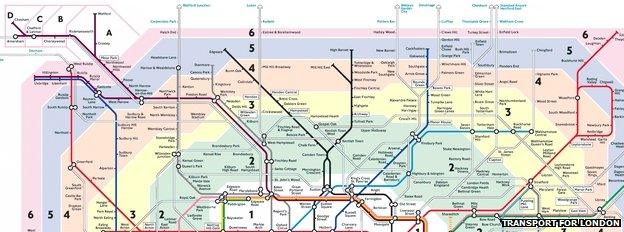 London Underground map