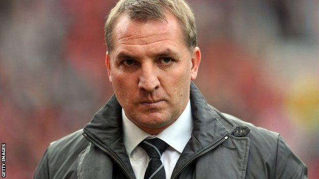 Swansea manager Brendan Rodgers