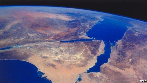 The earth from space