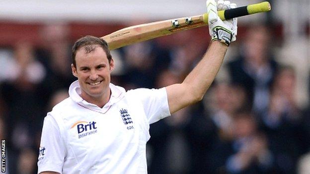 England captain Andrew Strauss