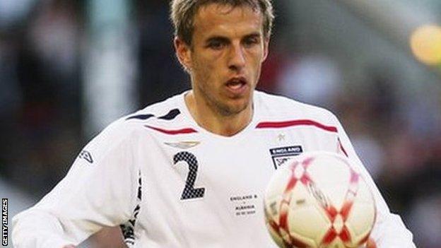 Former England defender Phil Neville