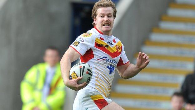 Catalan Dragons' Scott Dureau