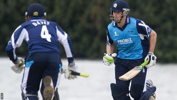 Scotland were thrashed by Hampshire at Uddingston