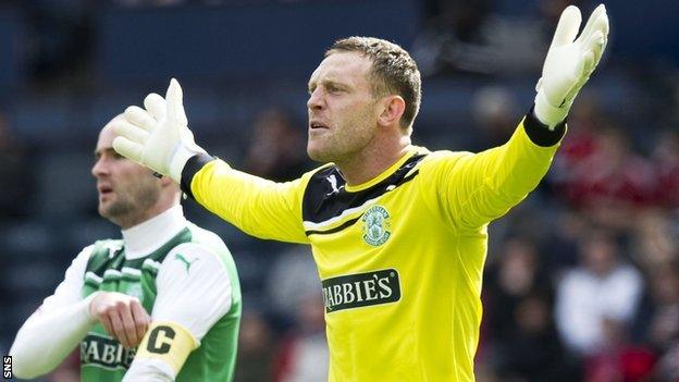 Stack has been at Easter Road since leaving Plymouth in 2009