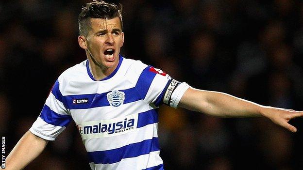 Queens Park Rangers midfielder Joey Barton