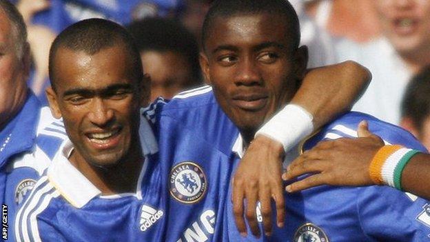 Jose Bosingwa and Salomon Kalou