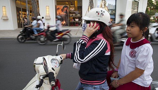 Scooters in Ho Chi Minh City