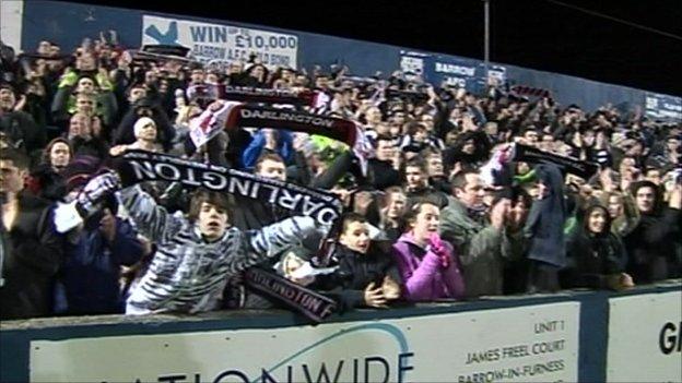 Darlington fans