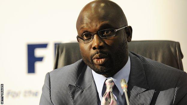 Liberian George Weah