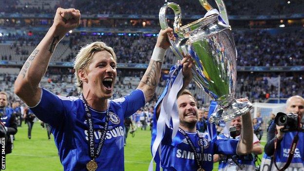 Chelsea striker Fernando Torres