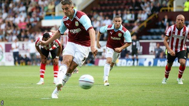 Burnley striker Jay Rodriguez