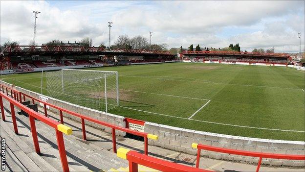 Accrington Stanley's Crown Ground