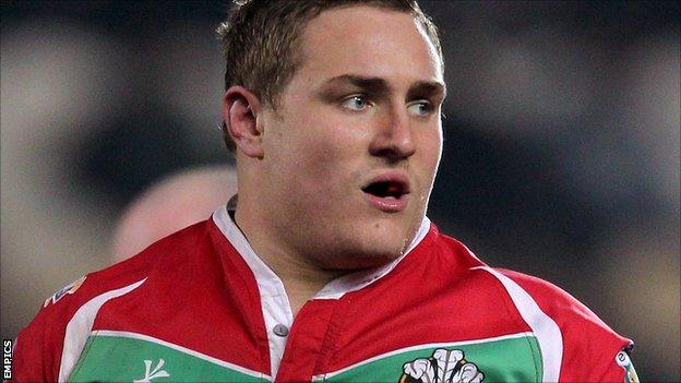 Wigan Warriors prop Gil Dudson