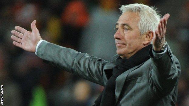 Netherlands manager Bert van Marwijk