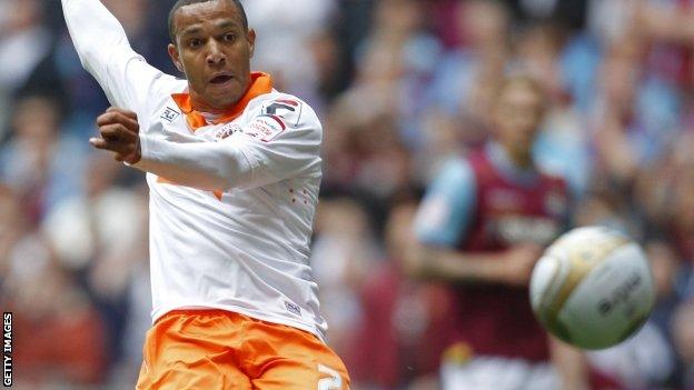 Matt Phillips, a product of the Wycombe youth system, in action for Blackpool