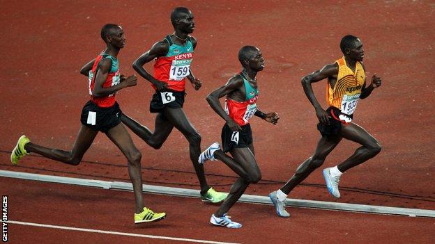 Kenyan 10,000m runners