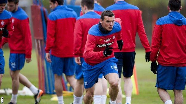 Rangers forward Lee McCulloch