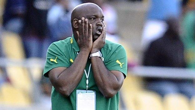 South Africa coach Pitso Mosimane