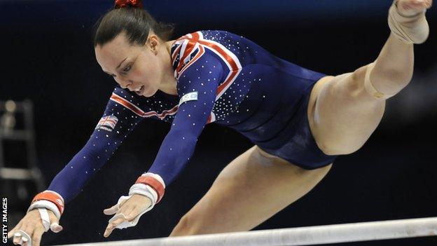 Beth Tweddle wins gold on return from injury