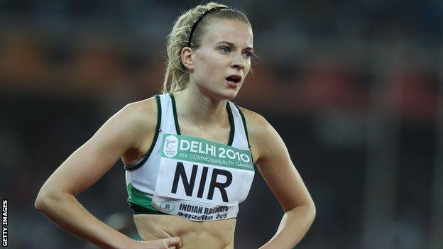 Joanna Mills is hoping to compete for Ireland in the 4x400m relay at this year's Olympics