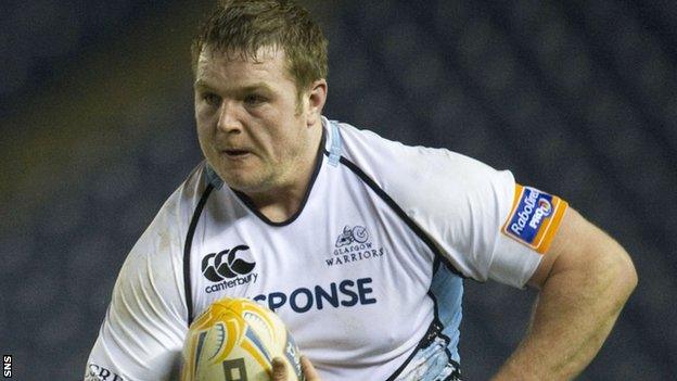 Scotland and Glasgow Warriors prop Jon Welsh