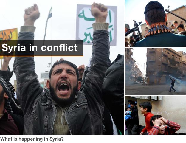 Images of Syrian uprising