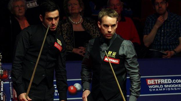 Ronnie O'Sullivan & Ali Carter