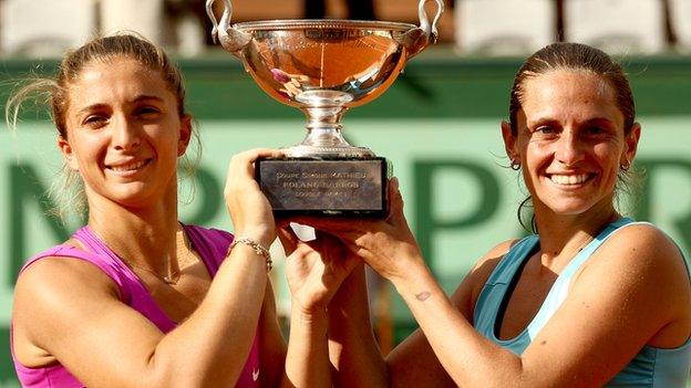 Sara Errani and Roberta Vinci