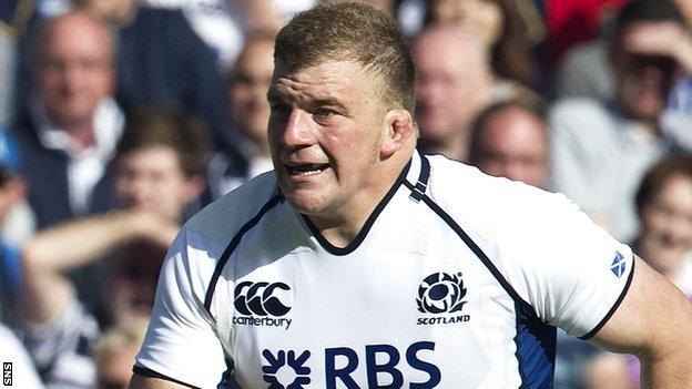 Scotland prop Moray Low