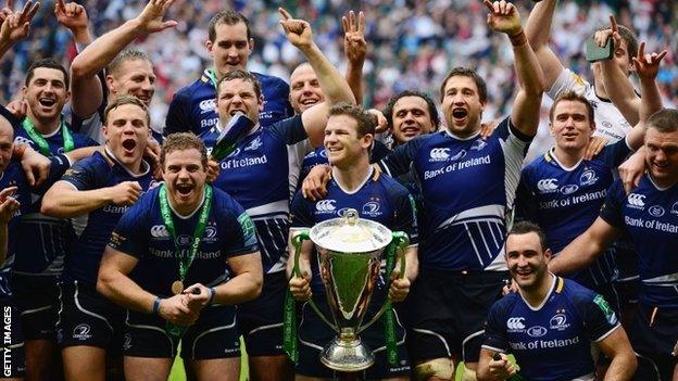 2012 Heineken Cup winners Leinster