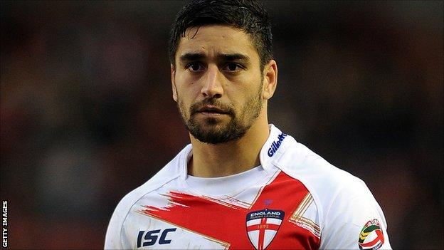 Castleford Tigers and England half-back Rangi Chase