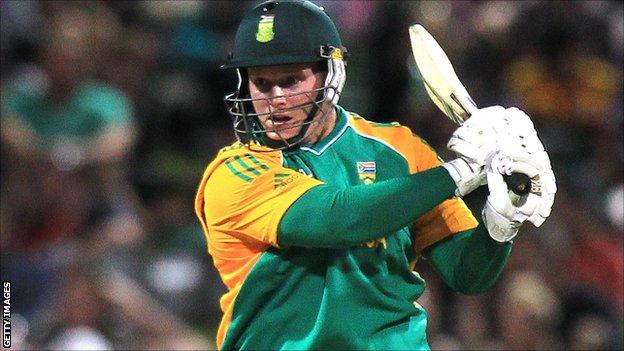 Somerset opener Richard Levi in action for South Africa