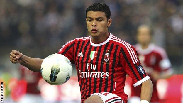 Milan's Thiago Silva