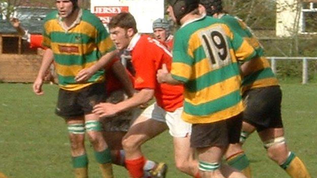 Matt Banahan played for Jersey as a youngster