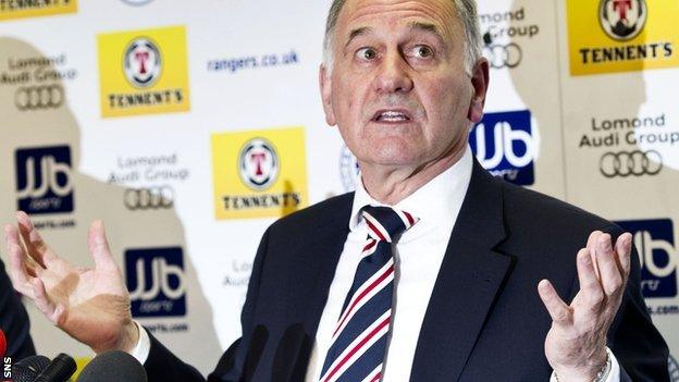 Rangers chief executive Charles Green