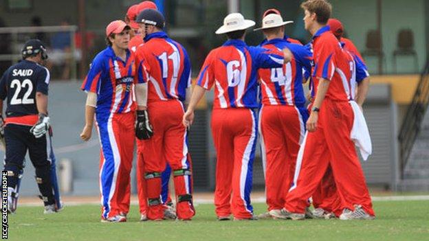 Jersey's cricketers at World Cricket League Division Six in Malaysia