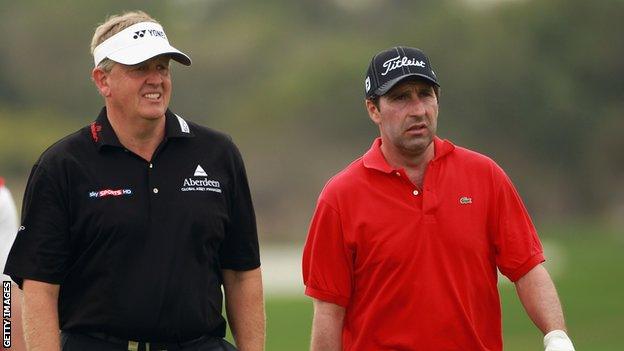 Colin Montgomerie Jose Maria Olazabal