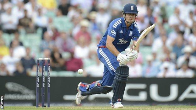 England captain Alastair Cook