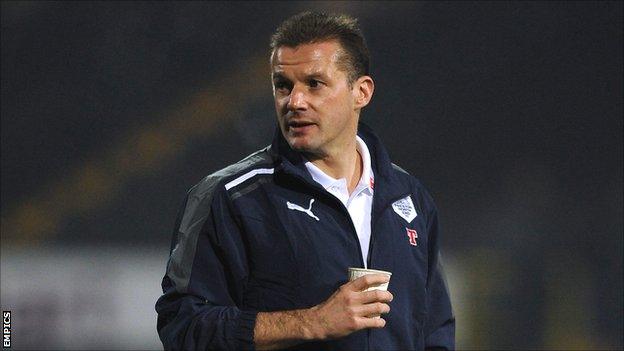 Preston North End manager Graham Westley