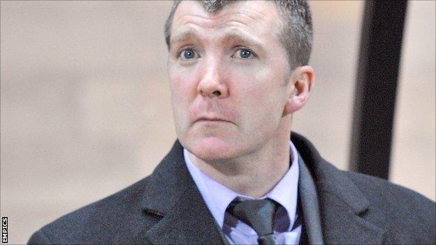 Stockport County manager Jim Gannon