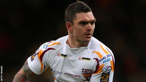 Huddersfield scrum-half Danny Brough