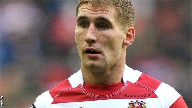 Wigan Warriors full-back Sam Tomkins