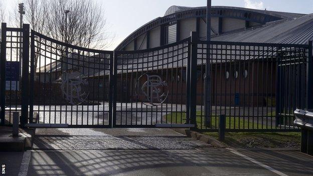 Rangers' Murray Park training ground